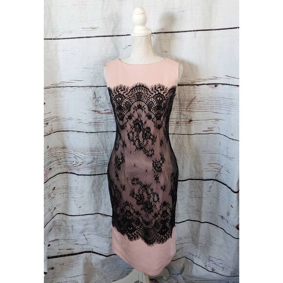 Tadashi Shoji Lace Cocktail Dress Size 6 - Picture 1 of 7